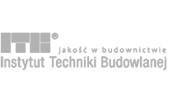 logo ITB instytut techniki budowlanej szare